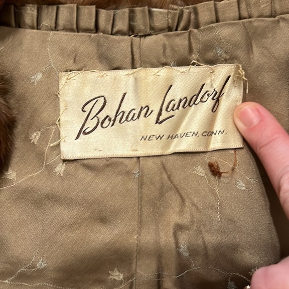 Vintage (retro, 1950s) Fur Capelet/Shawl - Picture 3 of 4